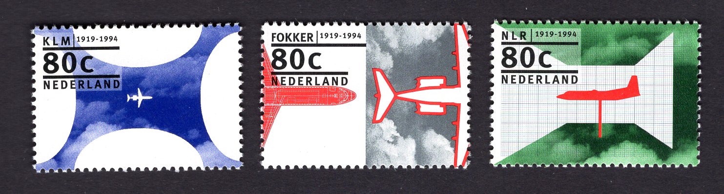 Netherlands, 1994, Michel 1667-1669