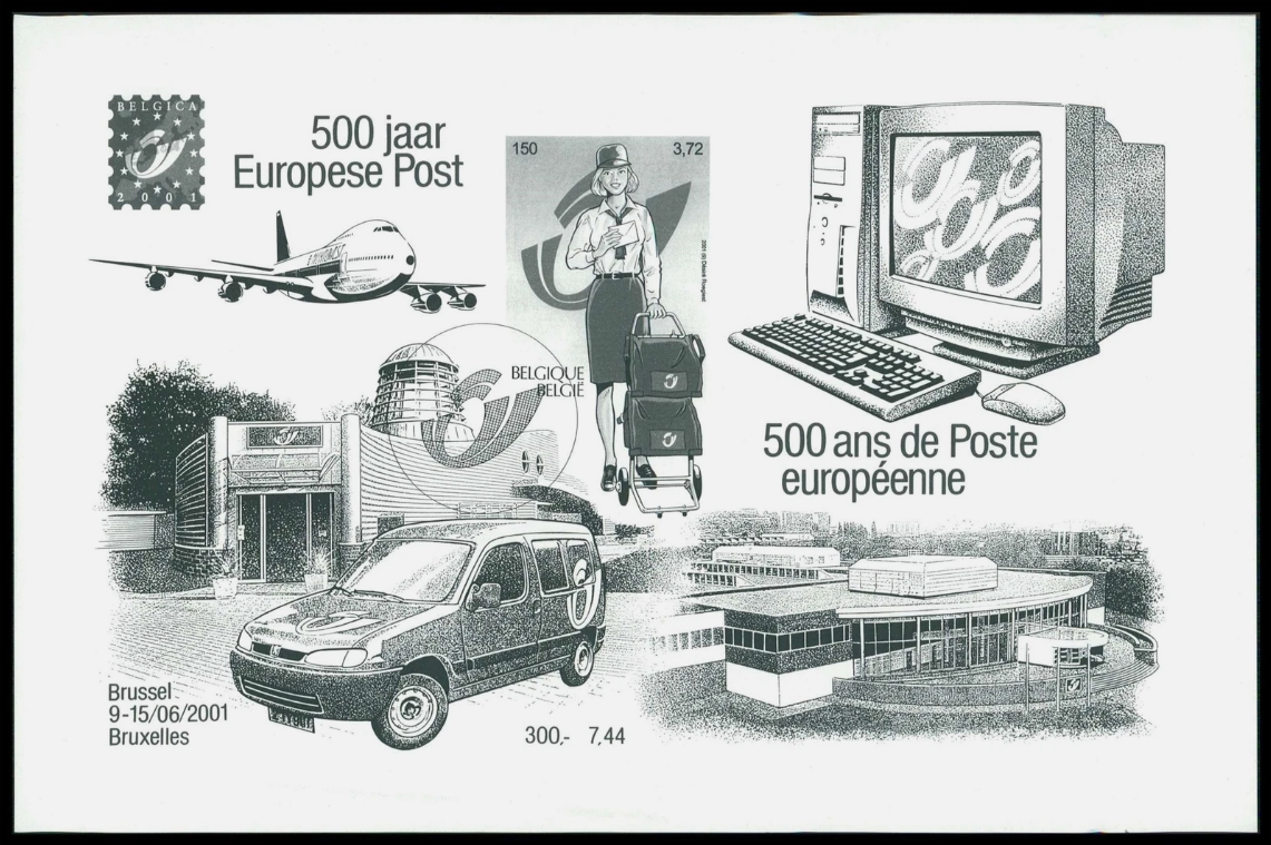 Belgium, 2001, Michel BL 98