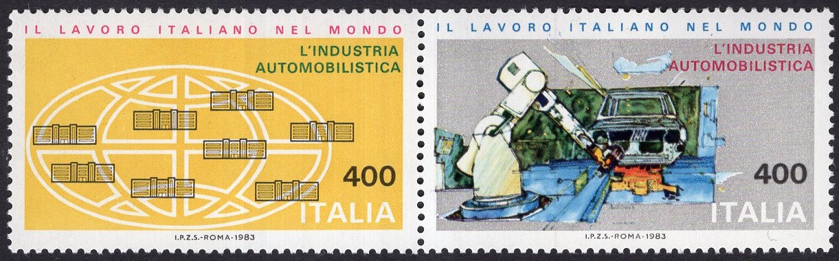 Italy, 1983, Michel 1826-1827